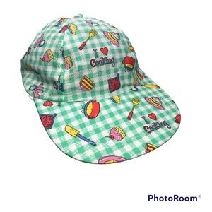 Vintage I love Cooking Long bill hat